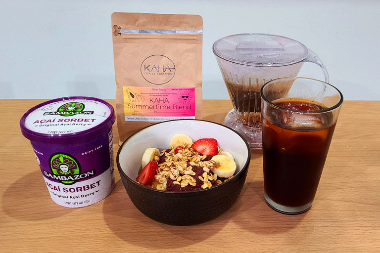 Cooking and Coffee: Rio Bowl + KAHA Summertime Blend