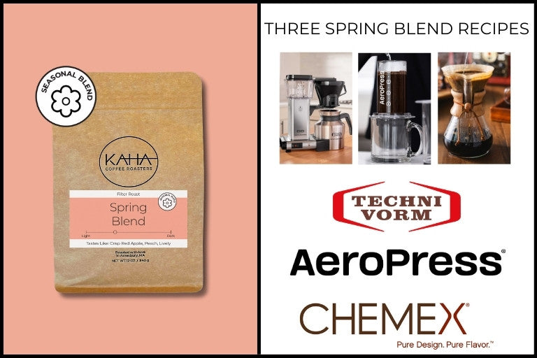 Three Spring Blend Coffee Recipes