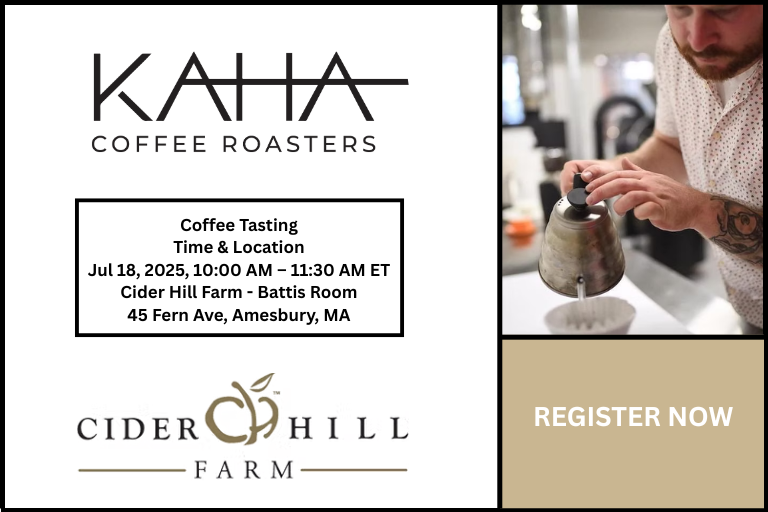 FREE BREW DEMO & TASTING AT CIDER HILL FARM