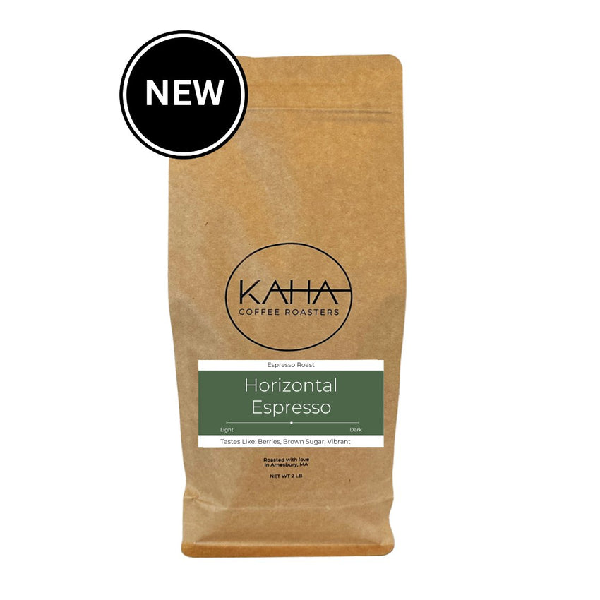 Horizontal Medium Roast Espresso 2 lb Bag