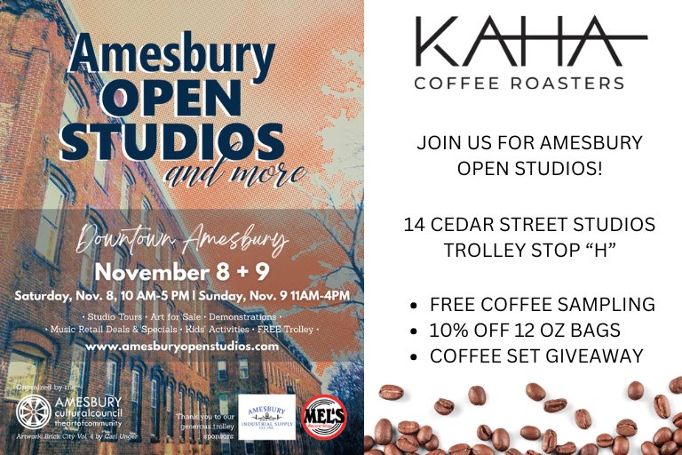 Join Us At Amesbury Open Studios Tour Nov 8 & 9
