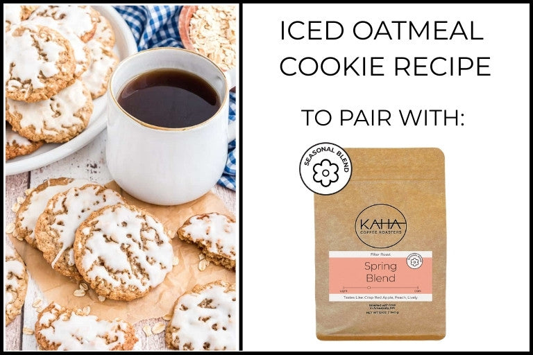 Iced Oatmeal Cookie Recipe