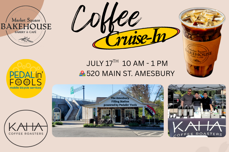 COFFEE CRUISE-IN AT THE AMESBURY FILLING STATION JULY 17th