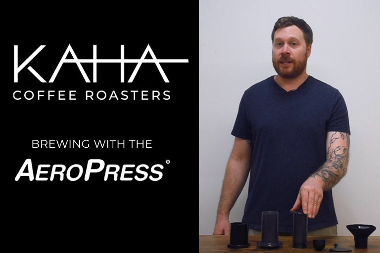 KAHA Coffee Roasters Brewing With The Aeropress