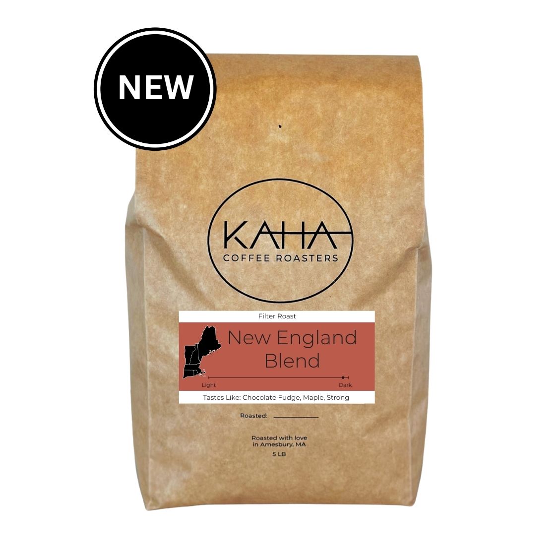 Kia Kaha Blend Coffee Beans 12 ounce bag freshly roasted KAHA Coffee