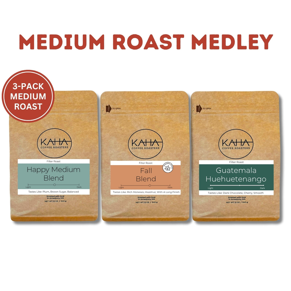 Medium Roast Medley 3-Pack 12 oz