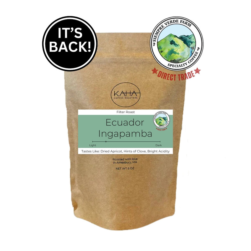 Ecuador Ingapamba Light Roast Direct Trade 6 oz